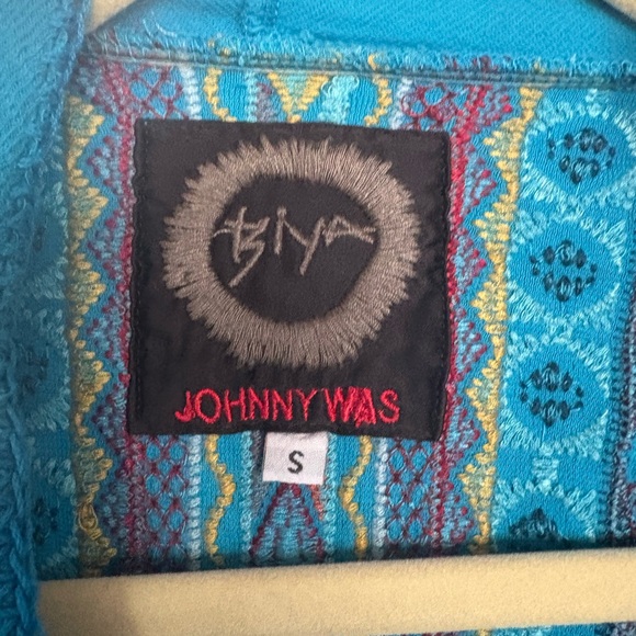 Johnny Was Colorful Patterned Women's Knit jacket - Picture 2 of 3